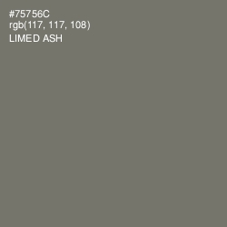 #75756C - Limed Ash Color Image